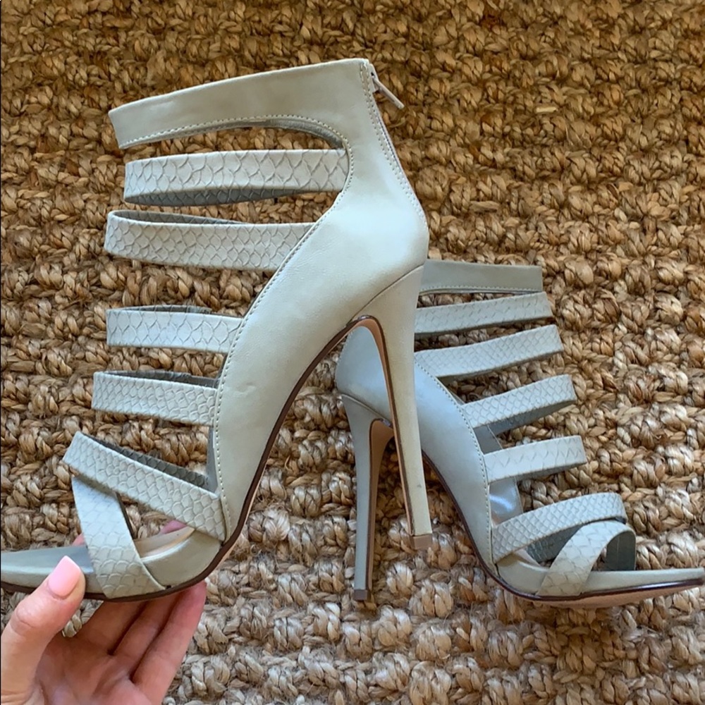 NWOT Charlotte Russe strappy heels